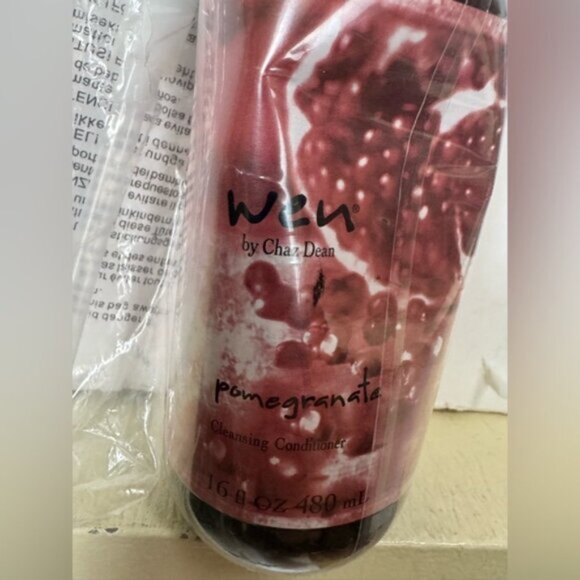 Wen Chaz Dean New Pomegranate Cleansing Conditioner 480mL Full Size Shampoo - Picture 6 of 8